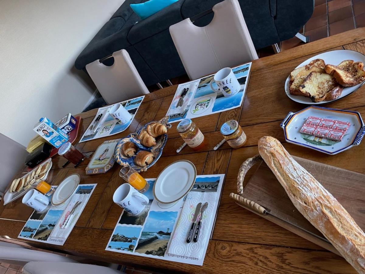 לינה וארוחת בוקר Trégunc Chez Tib מראה חיצוני תמונה